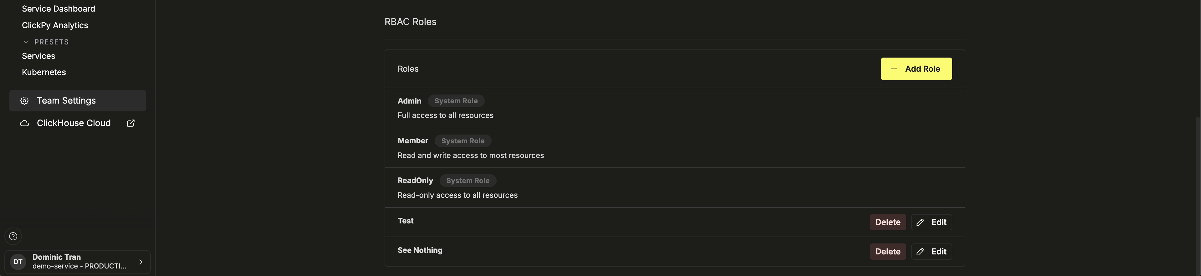 Роли RBAC
